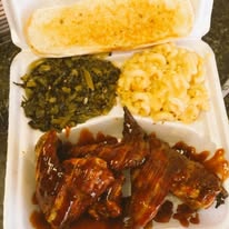 Southern comfort plate from Big Daddy BBQ